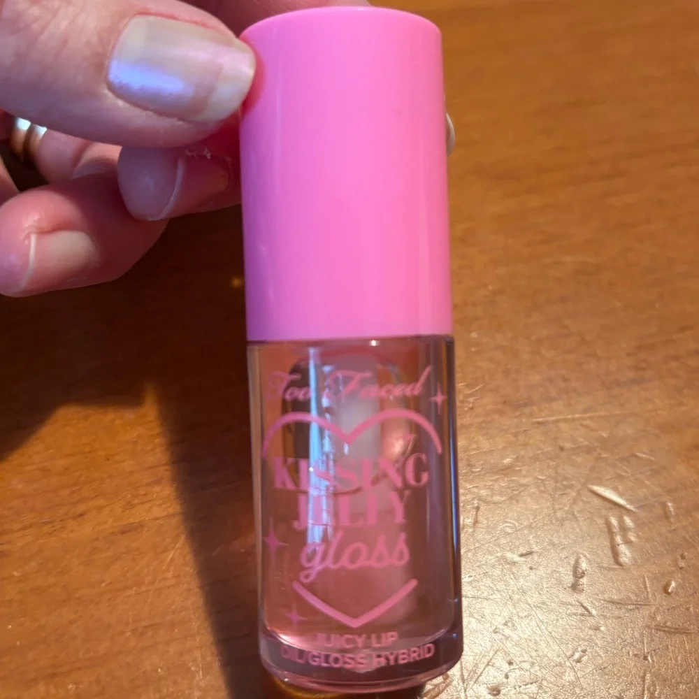 Too Faced Kissing Jelly Gloss Lipgloss Pink Sherbet